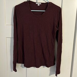 James Perse Long Sleeve Sz 2